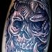 tattoos/ - Black & Grey Skull Jaw - 64327